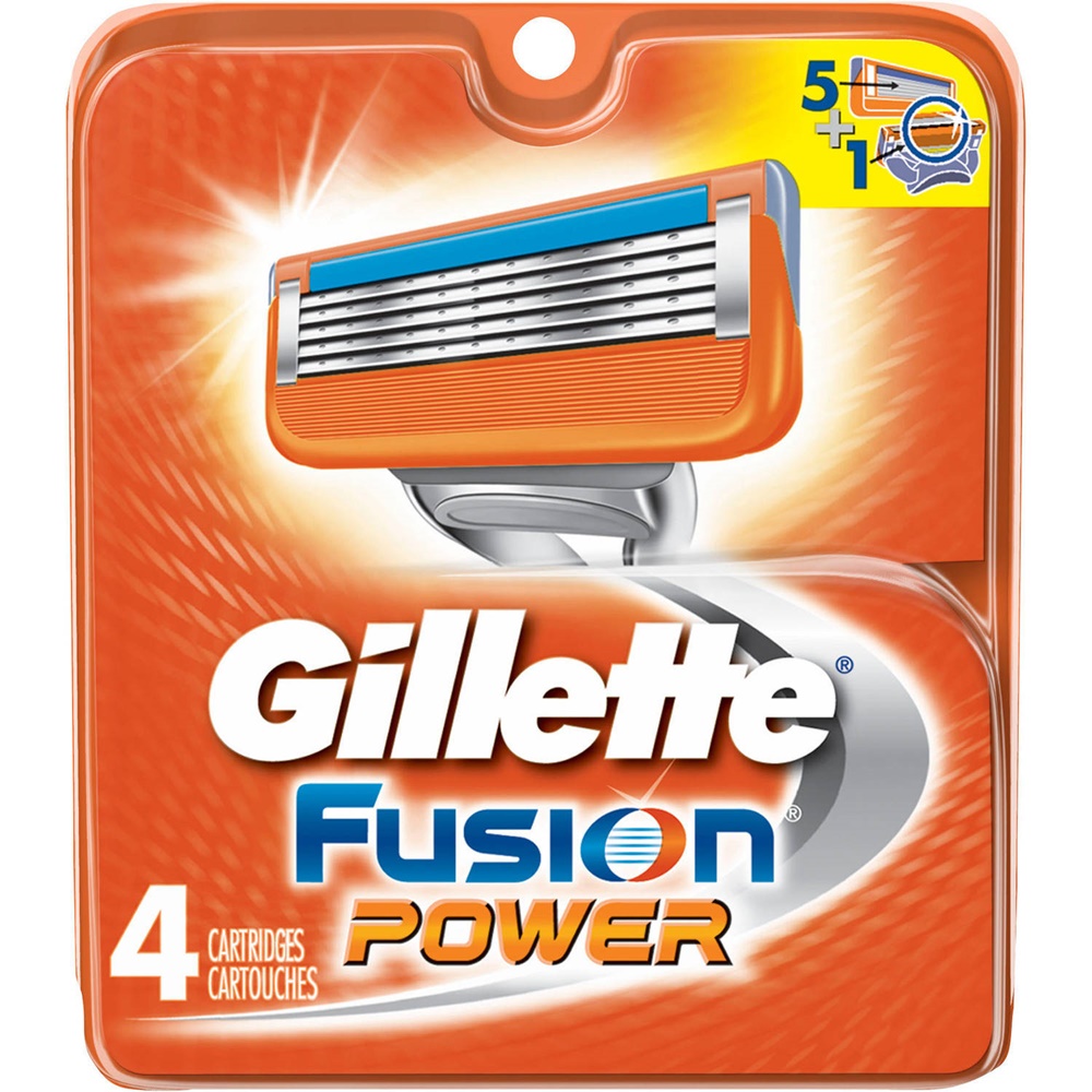 Gillette Fusion power peiliukai