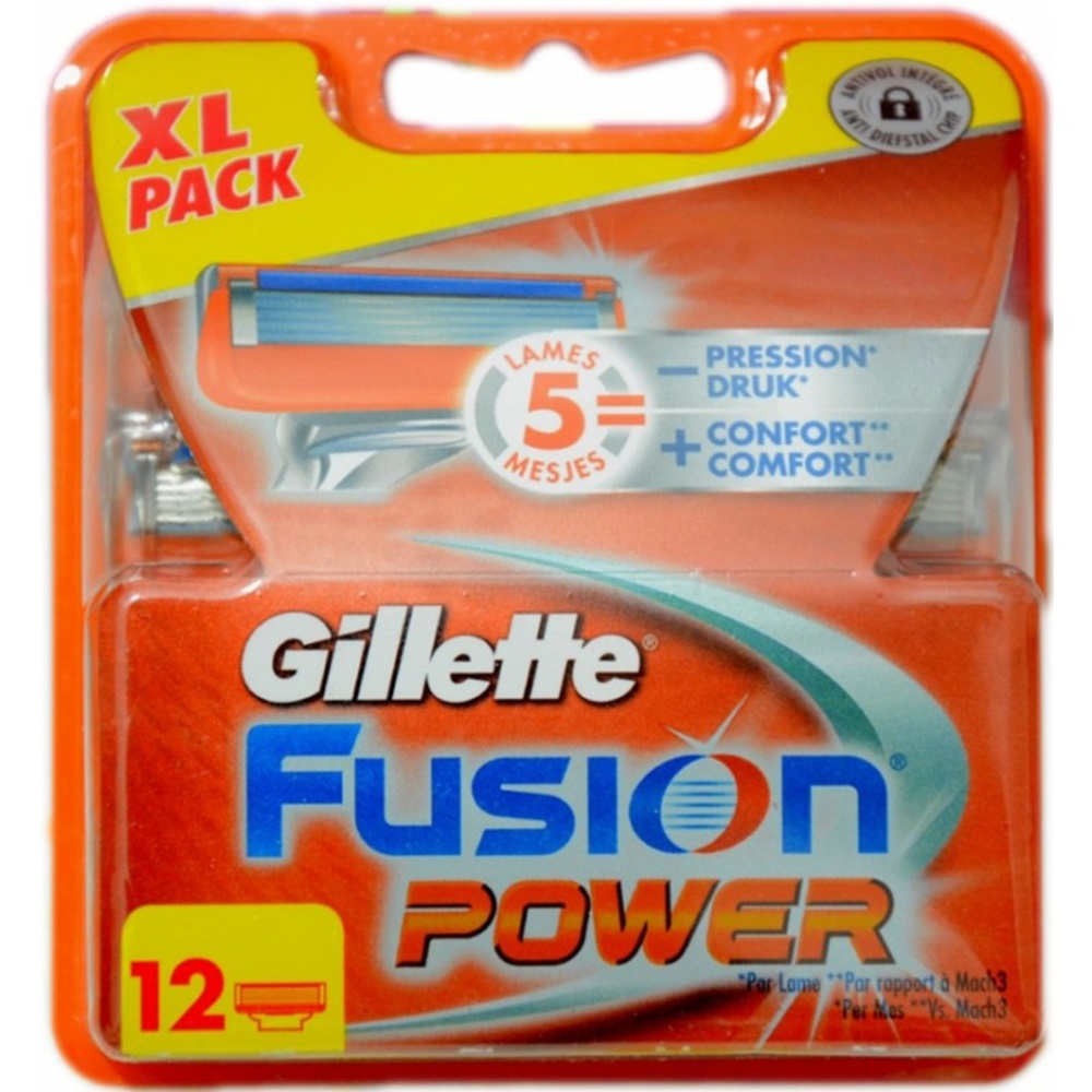 Gillette Fusion Power skutimosi peiliukai