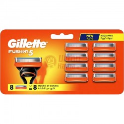 Gillette Fusion skutimosi peiliukai 8 vnt.