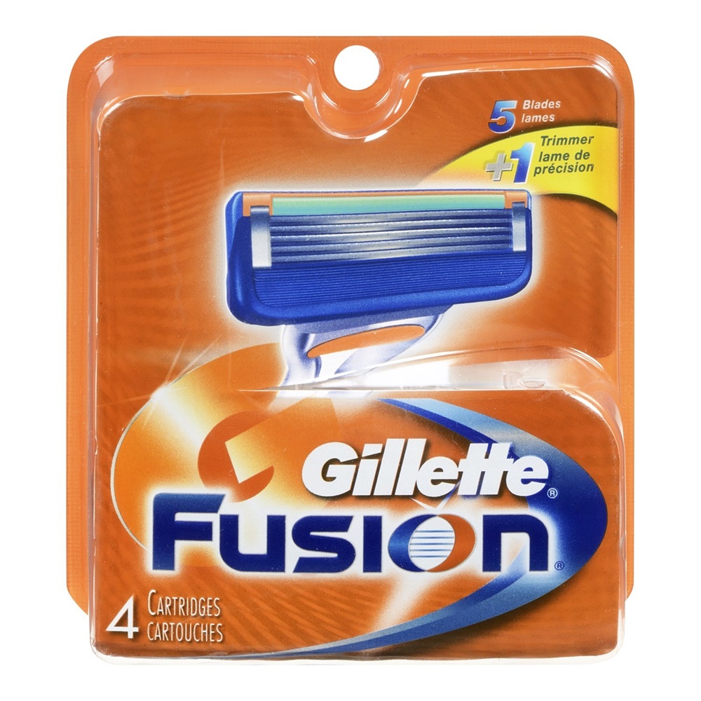 Gillette Fusion skutimosi peiliukai