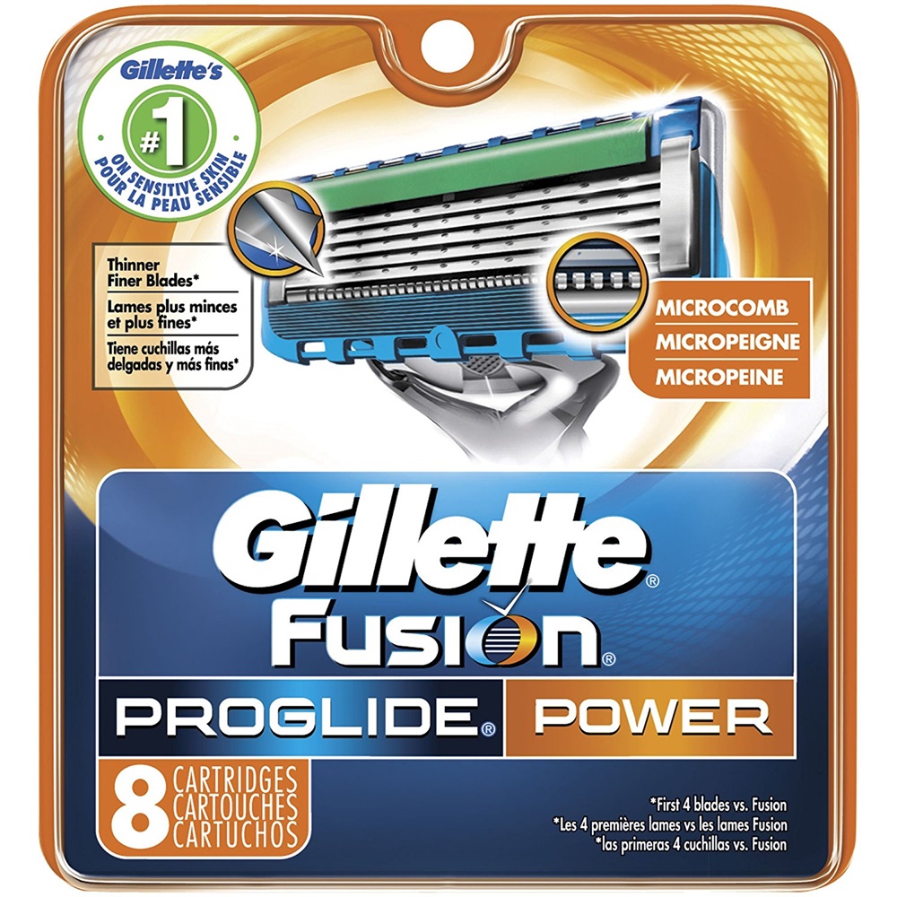 Gillette Fusion Proglide POWER skutimosi peiliukai